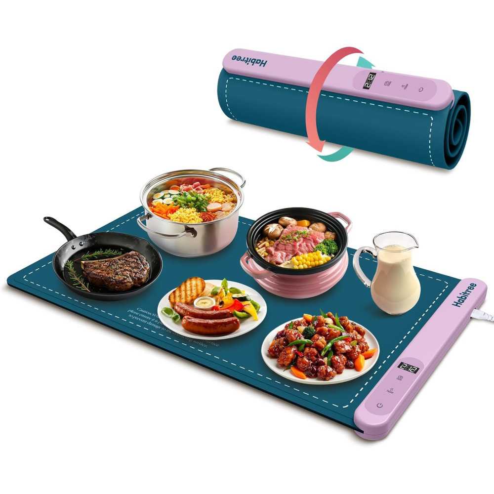Silicone Food Warming Solution for Parties and Home Dining - Effortless Heating with Portable Convenience | TekChoice Electronics Silicone Food Warming Solution for Parties and Home Dining - Effortless Heating with Portable Convenience | TekChoice Electronics