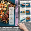 Silicone Food Warming Solution for Parties and Home Dining - Effortless Heating with Portable Convenience | TekChoice Electronics