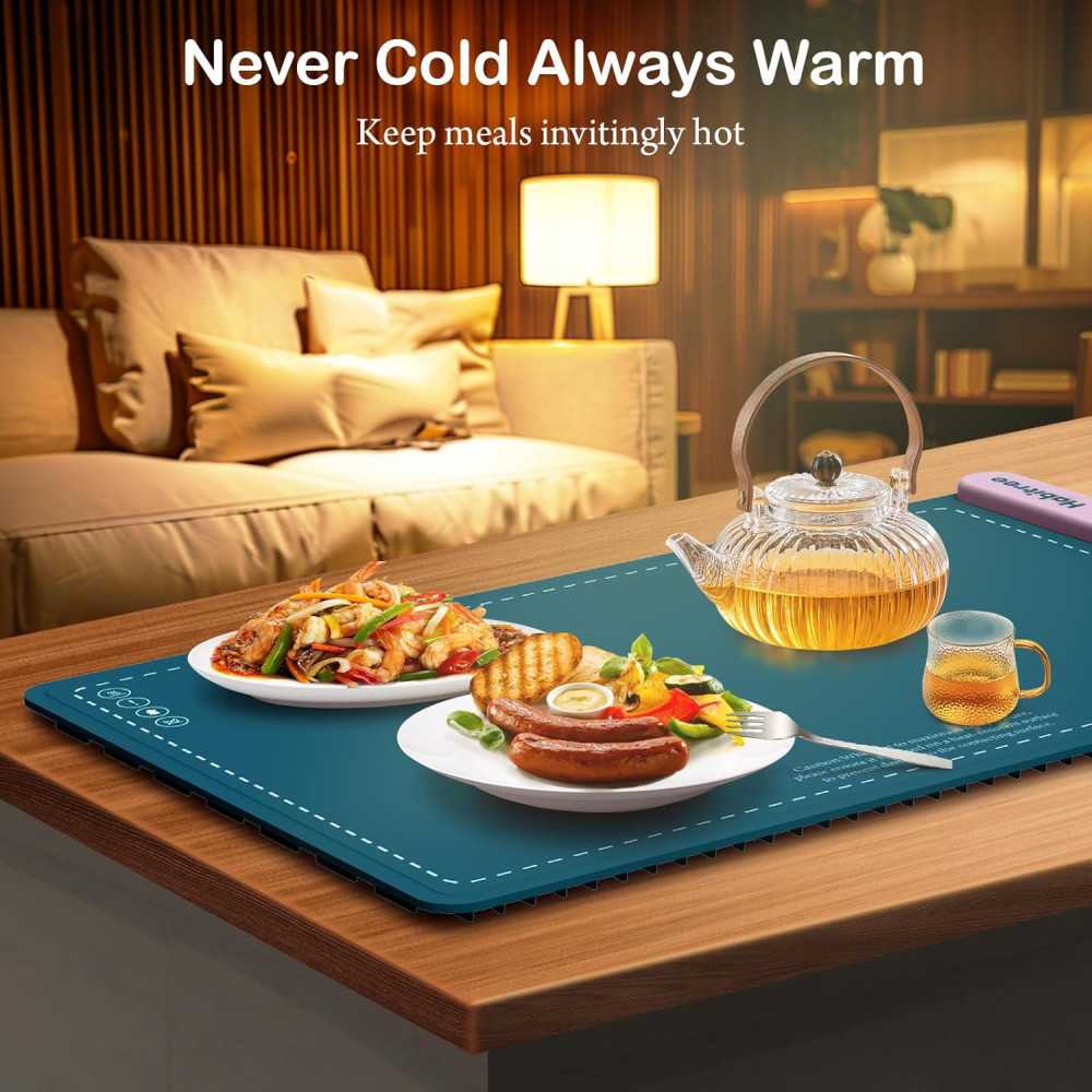 Silicone Food Warming Solution for Parties and Home Dining - Effortless Heating with Portable Convenience | TekChoice Electronics