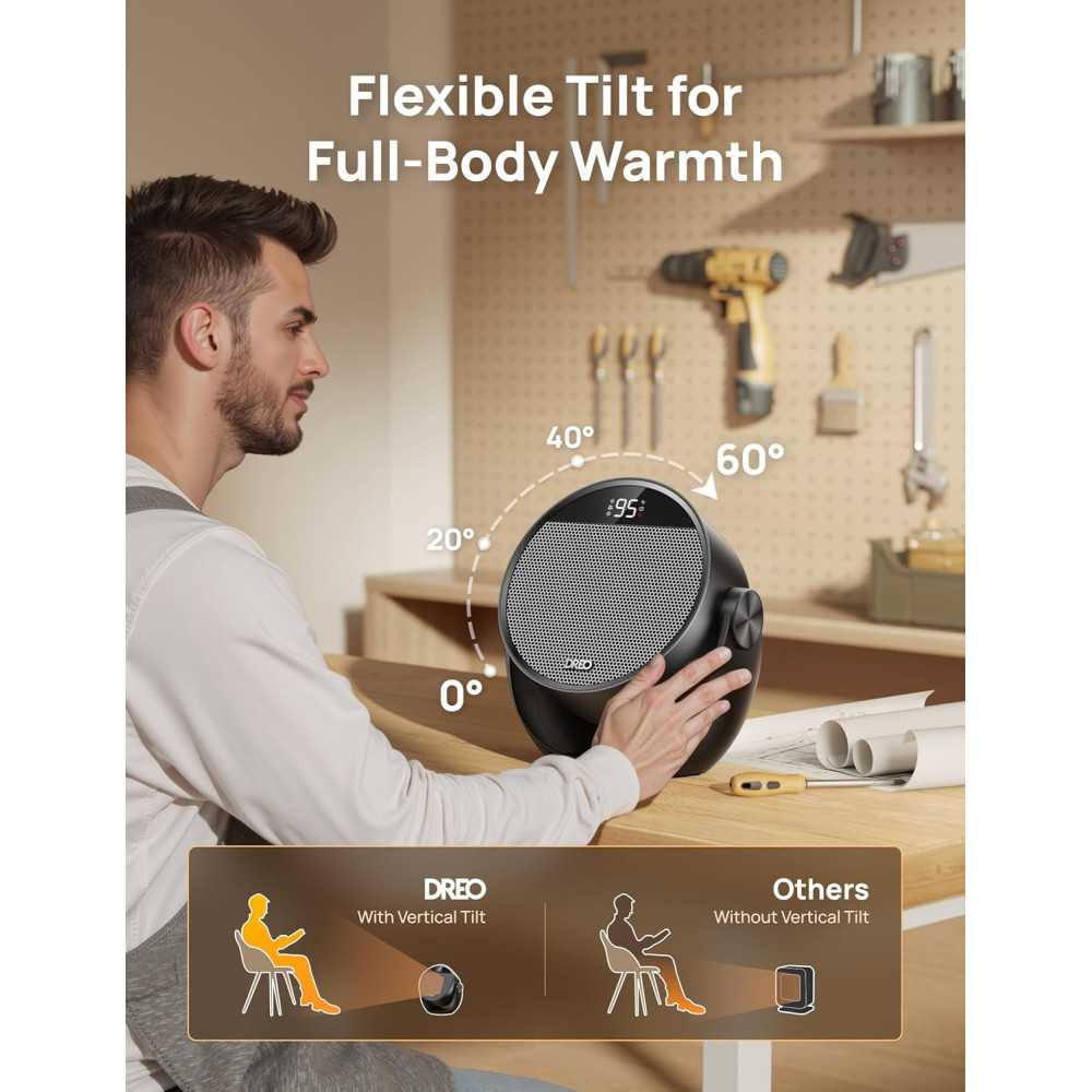 1500W Space Heater for Efficient and Safe Indoor Heating | TekChoice Electronics
