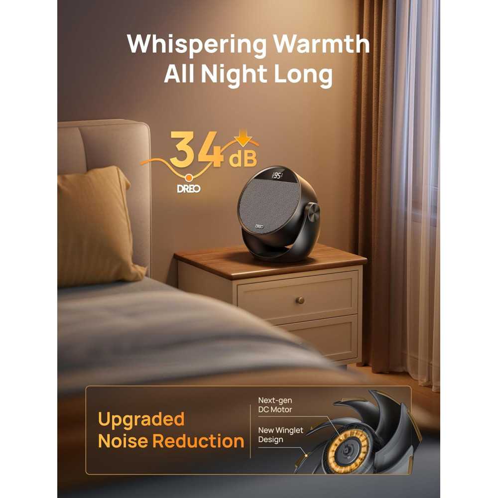 1500W Space Heater for Efficient and Safe Indoor Heating | TekChoice Electronics