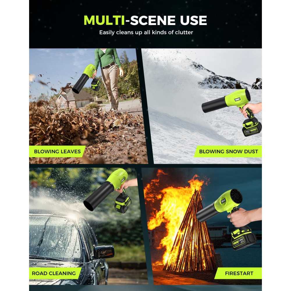 Cordless Leaf Blower for Patio, Car, and Beyond | TekChoice Electronics