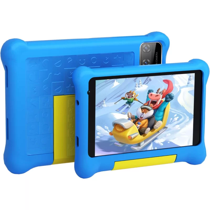 Android 12, 7" HD Display Kids Tablet - w/  2GB RAM + 32GB ROM,  Quad Core, Bluetooth, Dual Camera and Wi-Fi