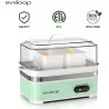 Evoloop Electric Rapid Egg Cooker w/  6 Eggs Capacity