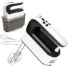 (9-Speed) Digital Electric Hand Mixer - 400W DC Motor and Snap-On Storage Case