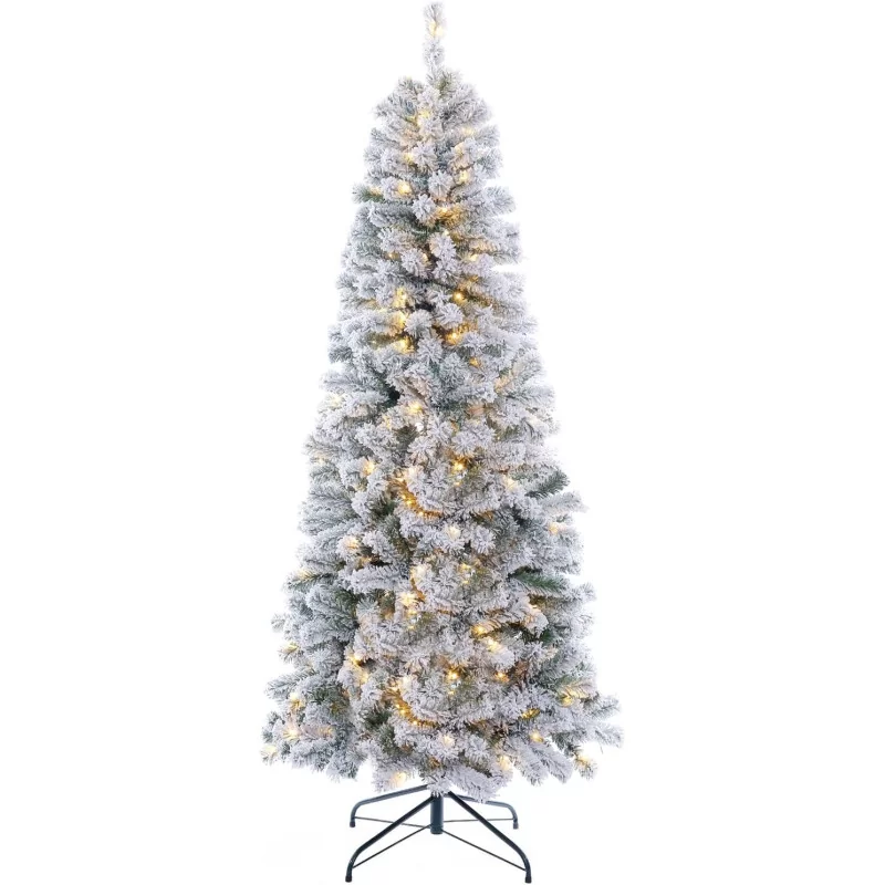 700 Tips Premium Spruce Holiday Artificial Christmas Tree w/ Foldable Stand