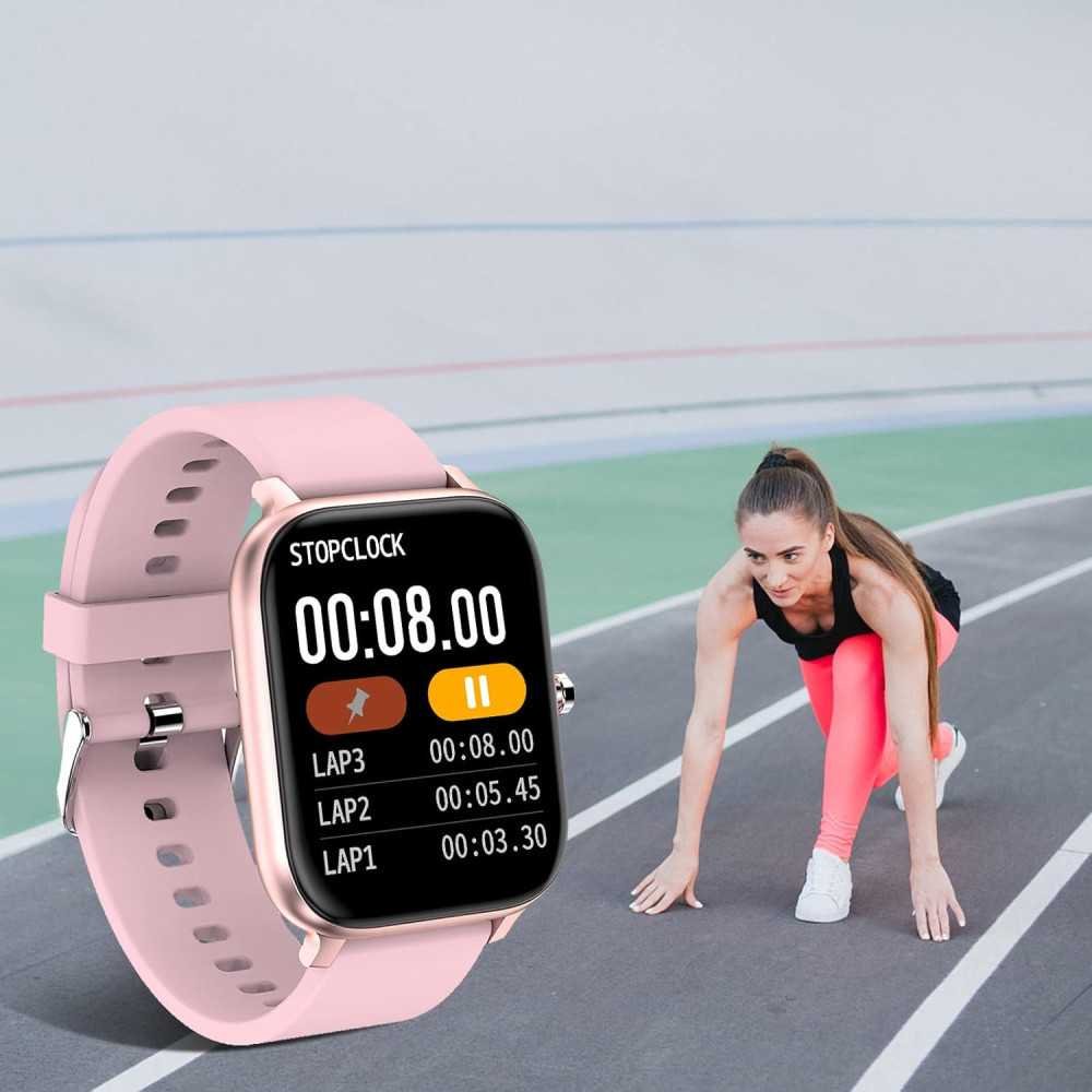 1.69” Full Touch Smart Watch for Men and Women, IP68 Waterproof with Heart Rate Monitor and Sleep Tracker