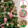 Christmas Candy Lollipop Ornaments
