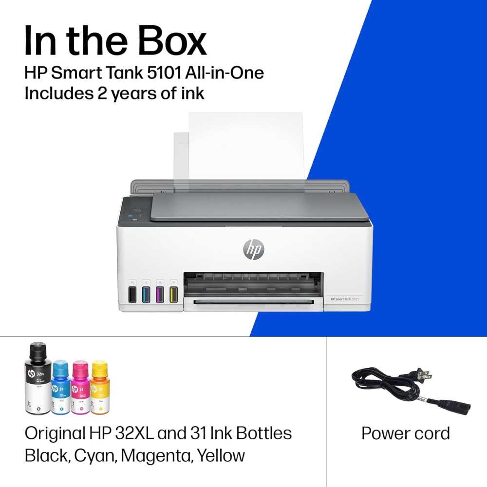 HP Smart Tank 5101 All-in-One Printer | TekChoice Electronics