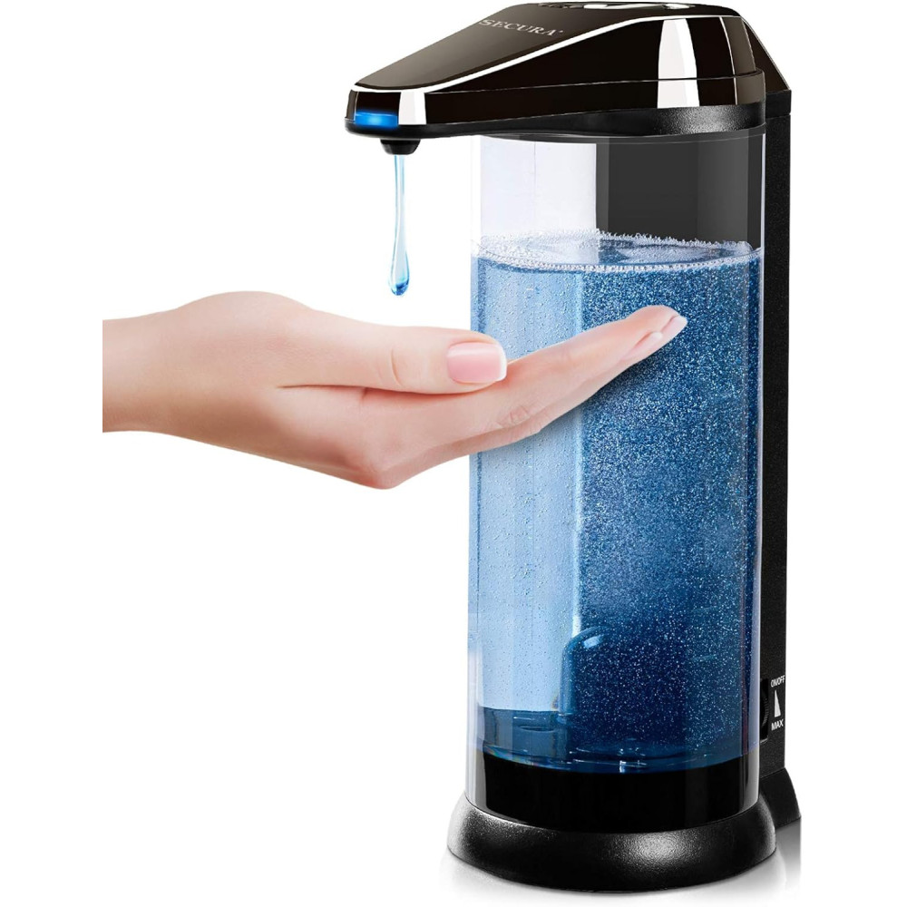 Secura 17oz Automatic Touchless Battery Operated Liquid Soap Dispenser