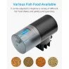 Programmable Electric Fish Food Dispenser for Aquarium Tank w/ Timer Feeder