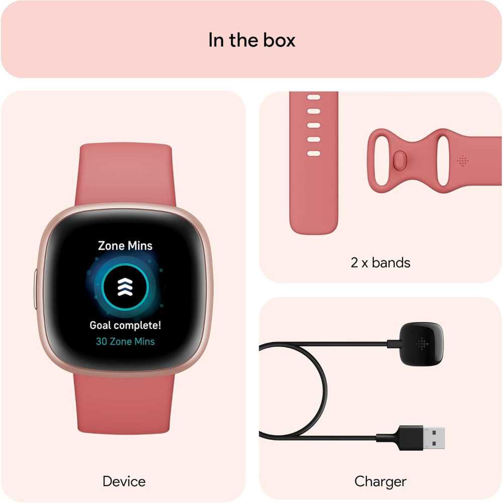 Fitbit Versa 4 Smart Watch for Peak Performance and Holistic Wellness | TekChoice Electronics