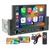 Single Din Car Stereo equipped w/ 6.2 Inch IPS Full HD Touchscreen