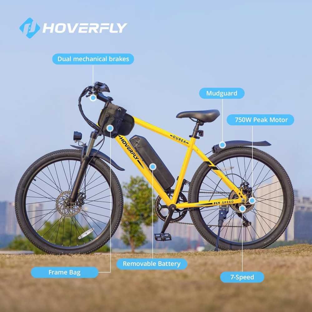 26 inch Electric Mountain Bike - Power, Speed, and Comfort Combined for the Ride | TekChoice Electronics