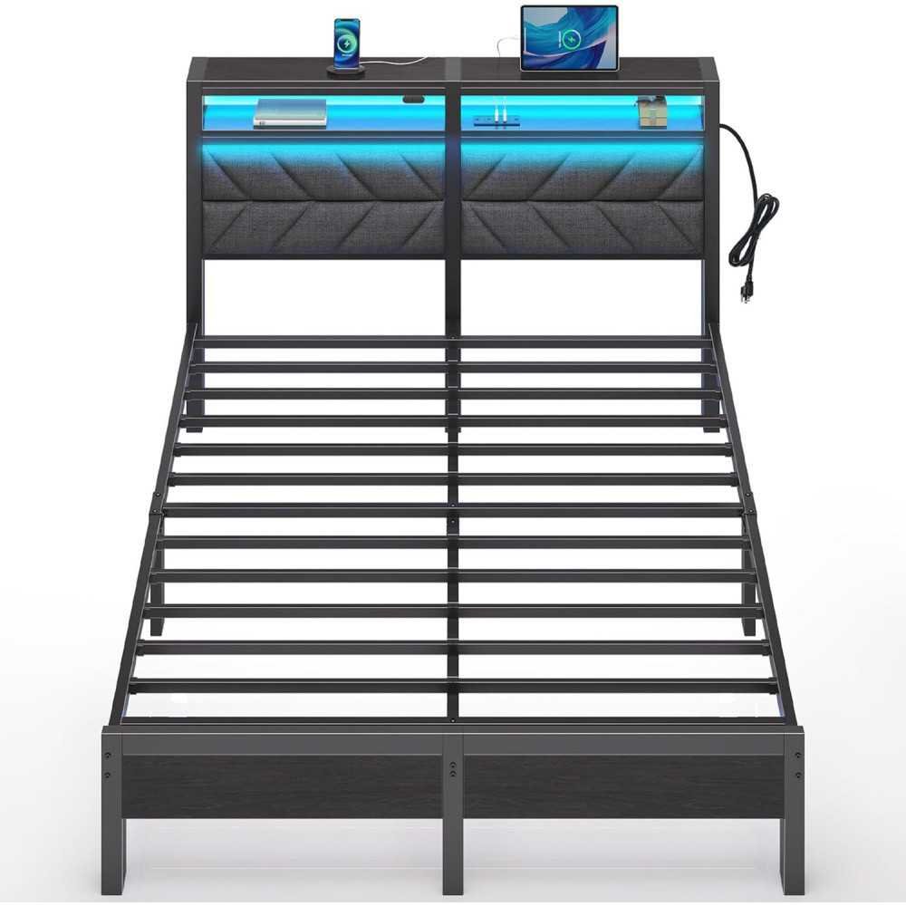 LED Bed Frame with Under Bed Storage and Noise-Free Design | TekChoice Electronics