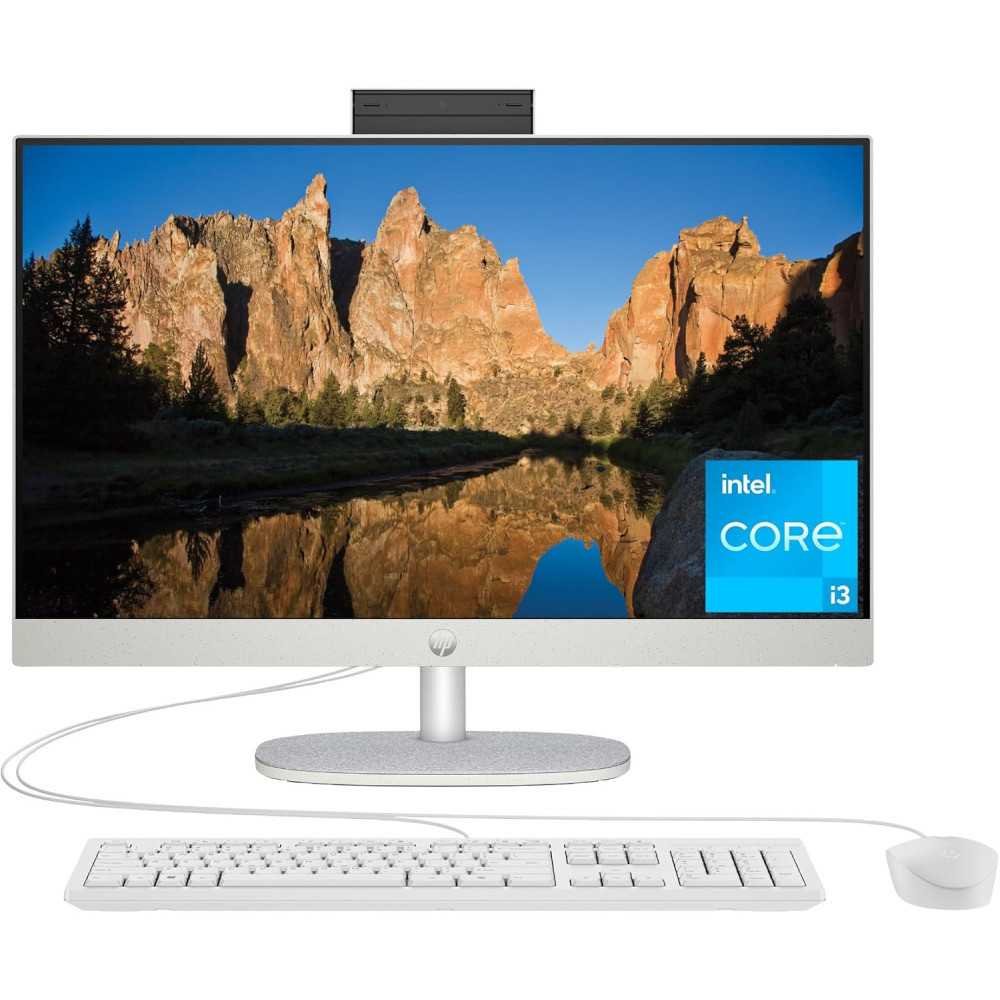 (2023) HP 23.8 inch All-in-One Desktop - Speed, Precision, and Seamless Performance in One Package | TekChoice Electronics