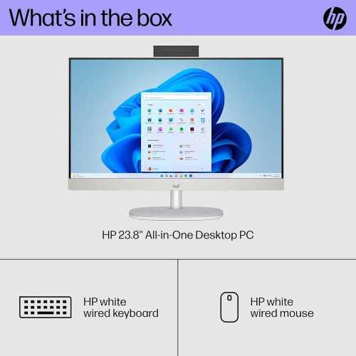 (2023) HP 23.8 inch All-in-One Desktop - Speed, Precision, and Seamless Performance in One Package | TekChoice Electronics