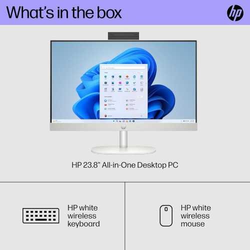 HP 23.8 inch All-in-One Desktop PC with AMD Ryzen 7 and Windows 11 | TekChoice Electronics