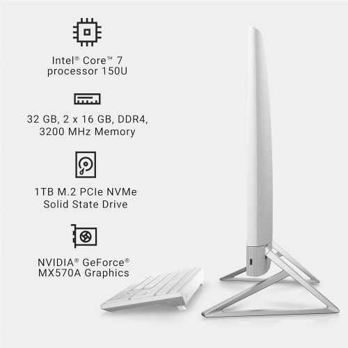 Dell Inspiron 7730 All-in-One 27 inch Desktop with 32GB RAM, 1TB SSD, and NVIDIA GeForce Graphics | TekChoice Electronics