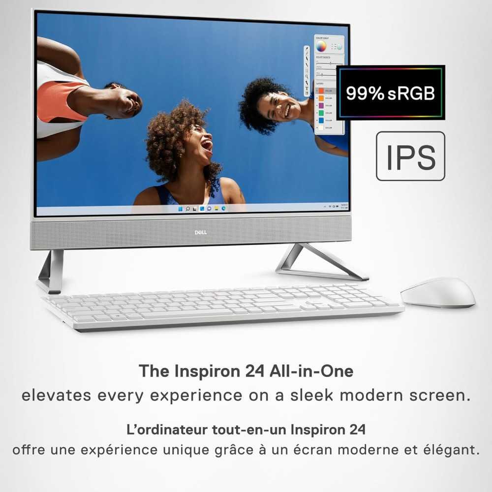 Dell Inspiron 5420 All-In-One Desktop - 23.8 inch FHD Display with Core i5 Processor, 16GB RAM, and Intel Iris Xe Graphics | TekChoice Electronics