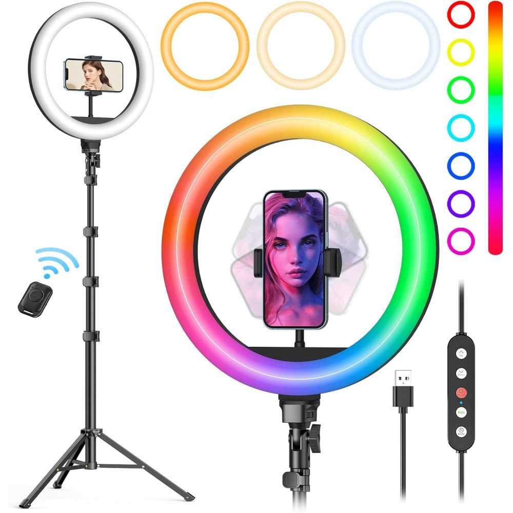 10 inch Selfie Ring Light for Perfect Pictures and Content Creation | TekChoice Electronics