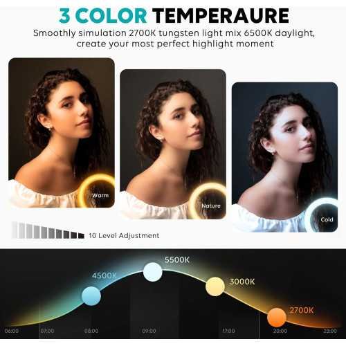 10 inch Selfie Ring Light for Perfect Pictures and Content Creation | TekChoice Electronics