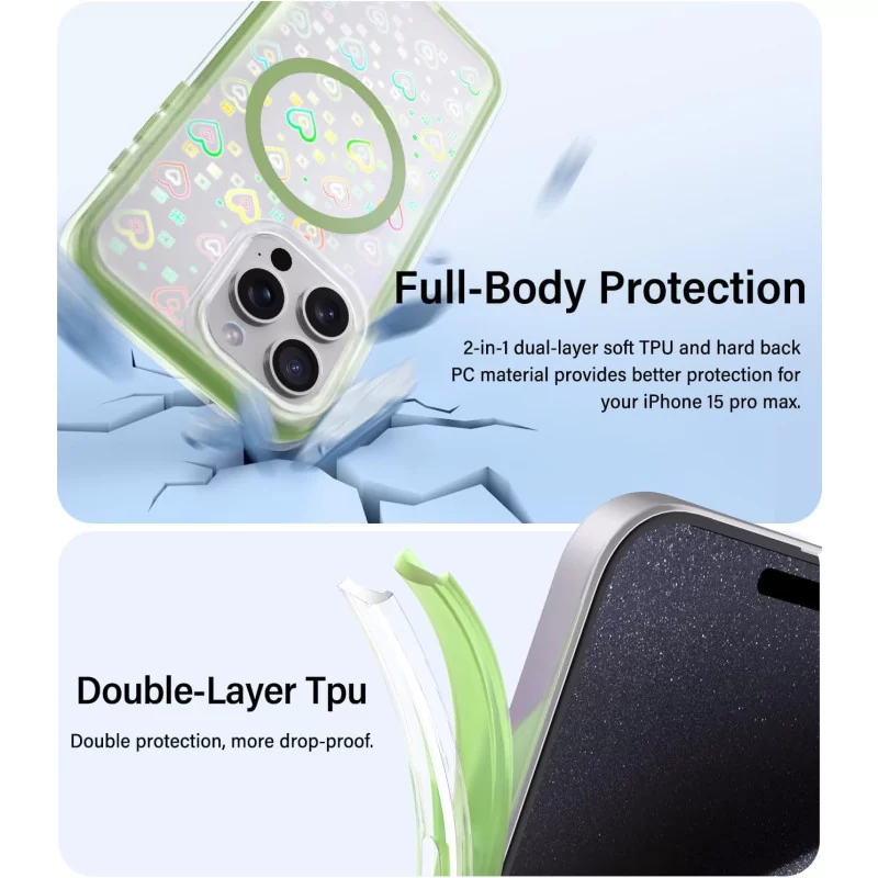 Wallet Case for iPhone 15 Pro Max: Durable, Shockproof, and Stylish