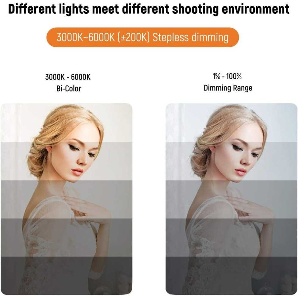 21 inch LED Ring Light Set for Flawless Makeup, Selfies, and Professional Videos