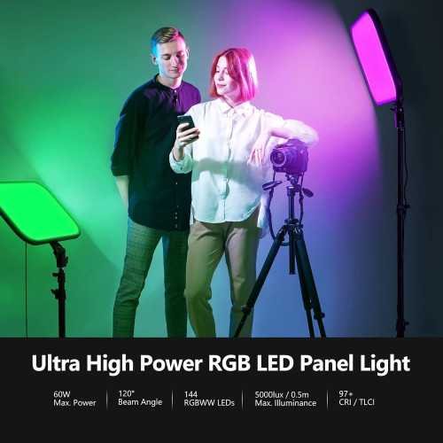 18.3 inch LED Panel Lights for Stunning Video & Photo Creation