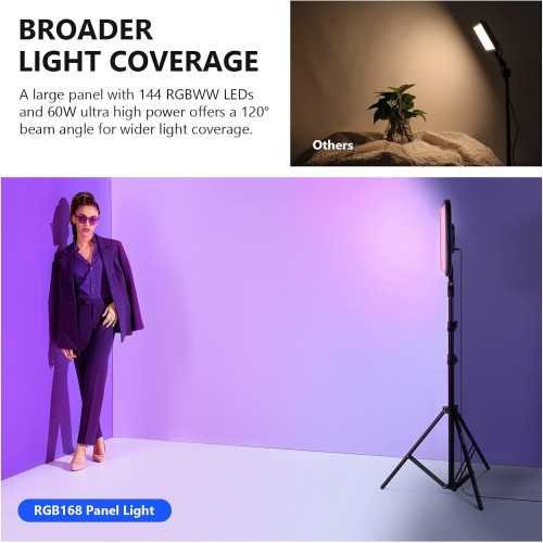 18.3 inch LED Panel Lights for Stunning Video & Photo Creation