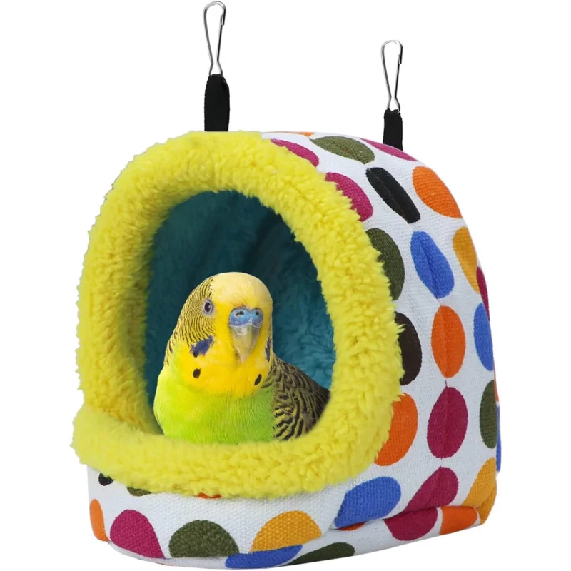 Bird Hanging Hammock Winter Warm Parrot Nest House Bed