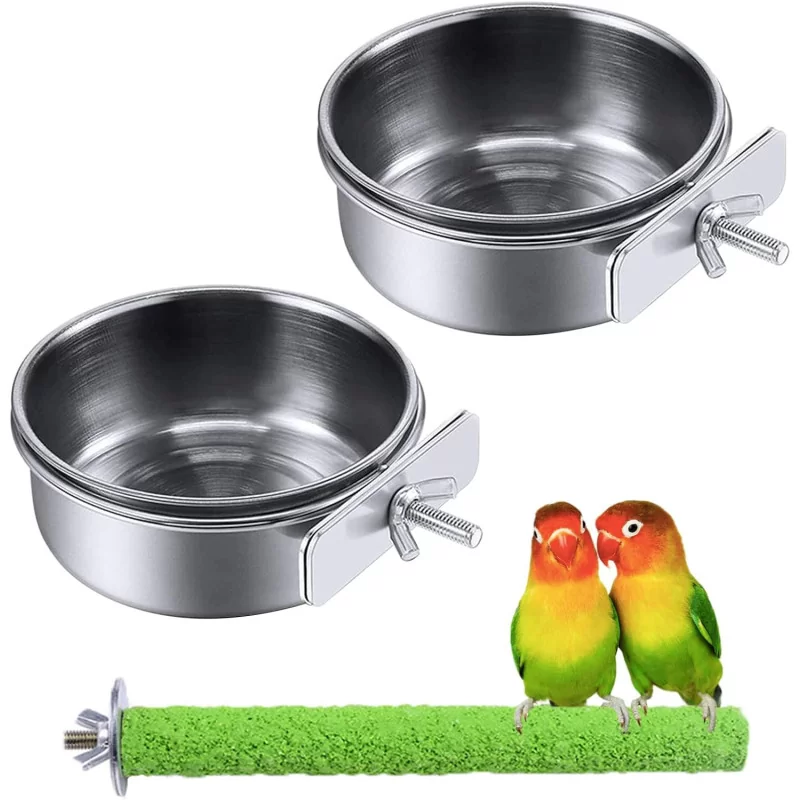 12-Piece Lightweight Clips for Exquisite Avian Treats and Feeders