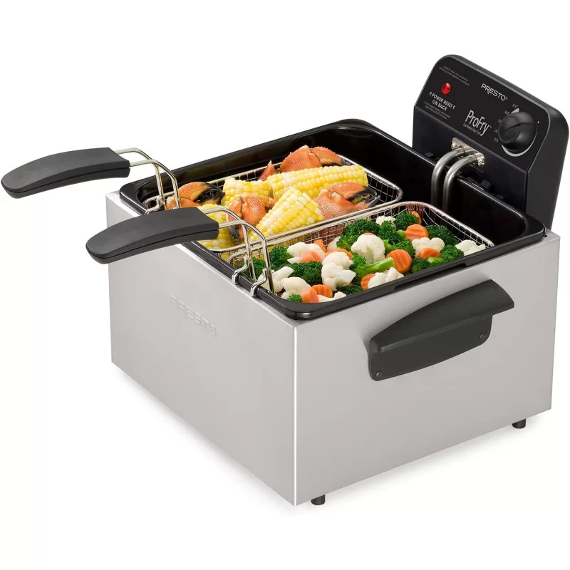 Presto 05466 Stainless Steel Deep Fryer