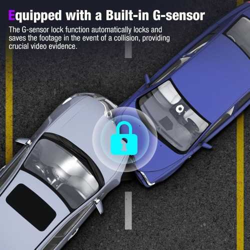 Triple Dash Cam with 4K Resolution, 24-Hour Monitoring, and Smart Control Features | TekChoice Electronics