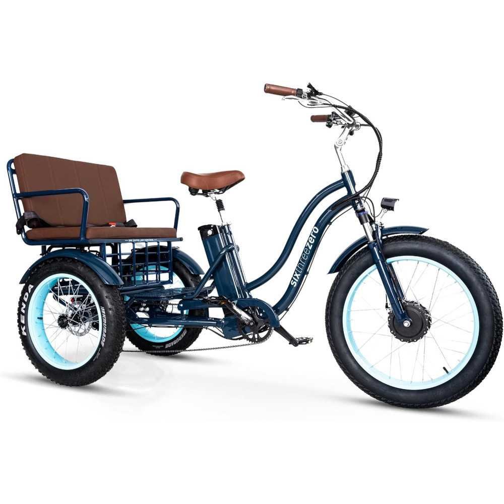 Adult Electric Tricycle Rickshaw with Passenger Seat | TekChoice Electronics