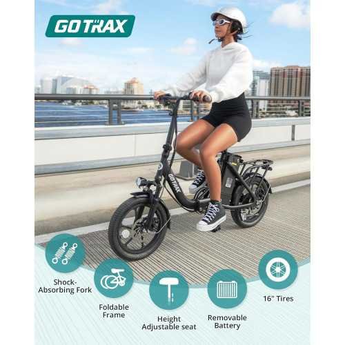 16 inch Electric Bike with 28-Mile Range and Speed of 15.5mph | TekChoice Electronics