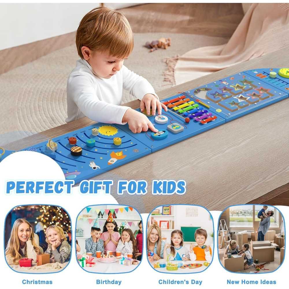 Activity Wall Panels for Montessori Toddlers