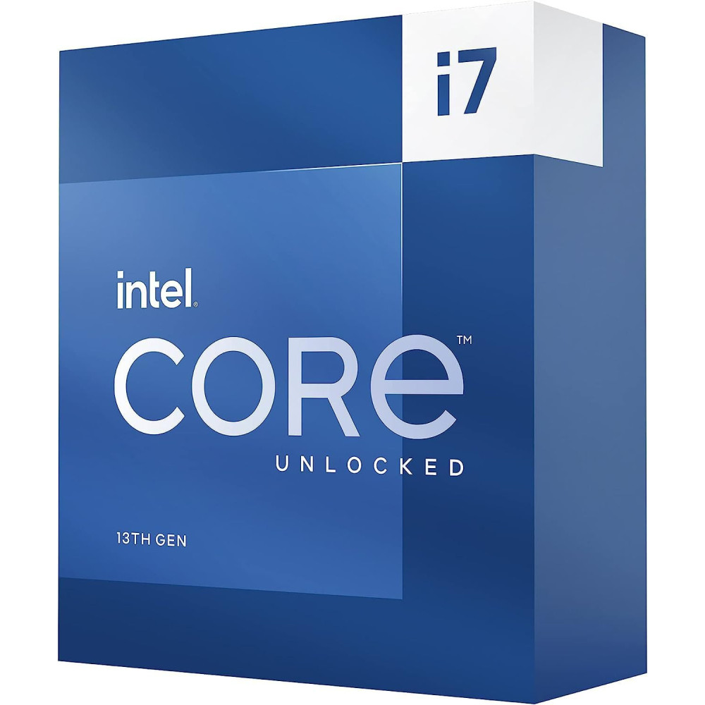 (Unlocked) Intel Core i7-13700K Gaming Desktop Processor w/ Integrated Graphics 16 cores (8 P-cores + 8 E-cores)