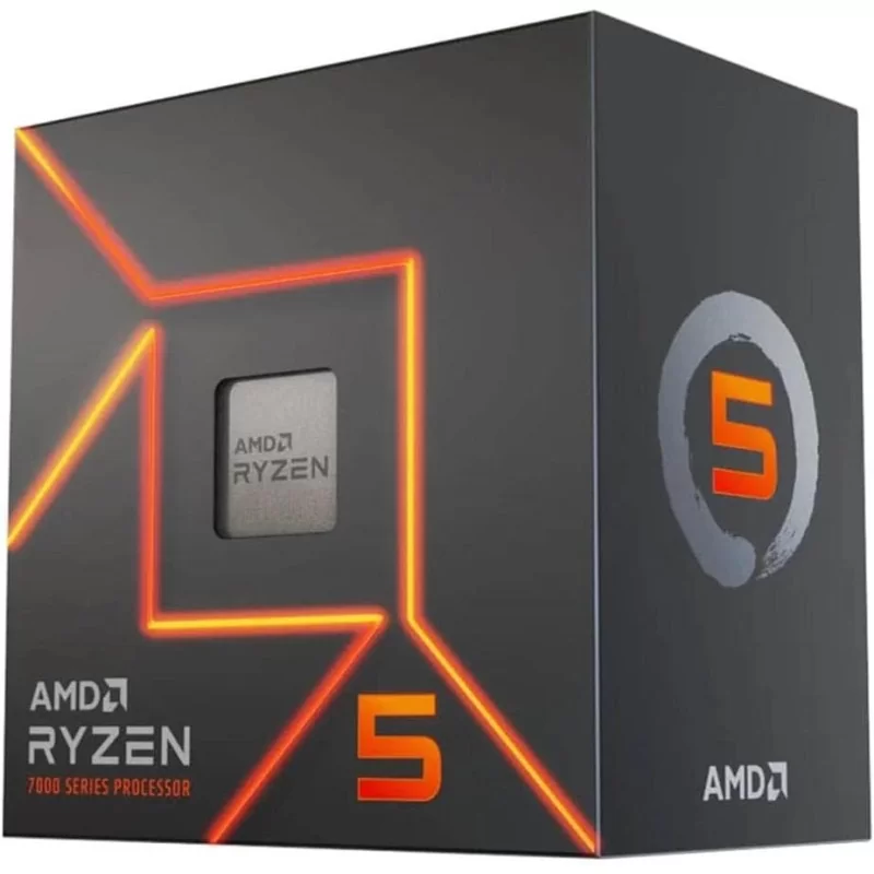 AMD Ryzen™ 5 7600 6-Core, 12-Thread Unlocked Desktop Processor