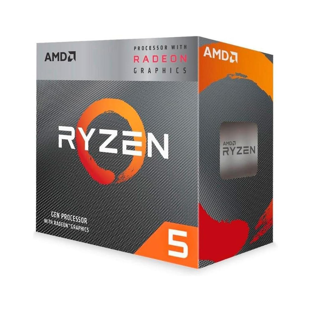 AMD Ryzen™ 5 4600G, 6-Core, 12-Thread Unlocked Desktop Processor w/ Wraith Stealth Cooler