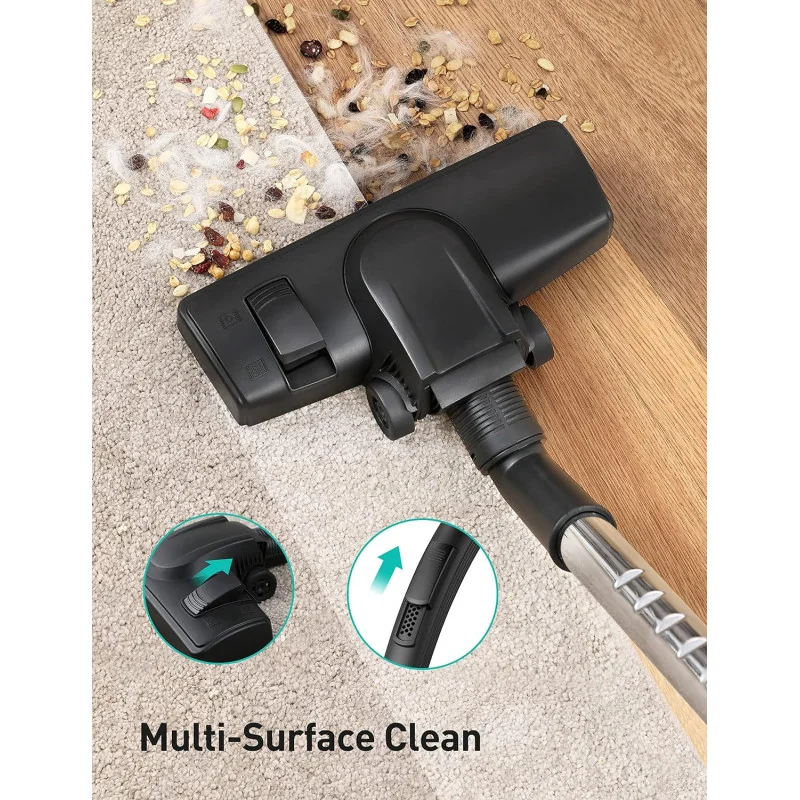 (Upgraded) Aspiron Canister Vacuum Cleaner