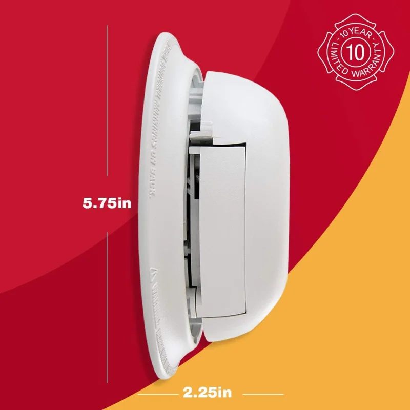 First Alert Smoke Alarm Equipped w/ Adapter Plugs