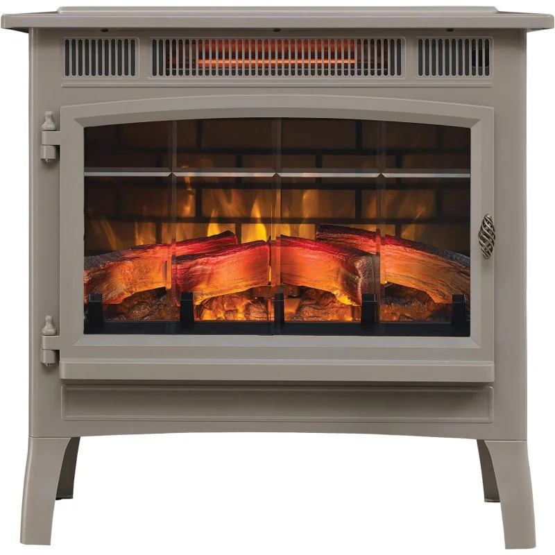 Duraflame Electric Infrared Quartz Fireplace Stove w/ 3D Flame Effect