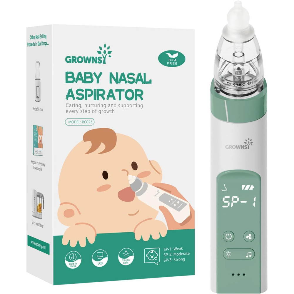 GROWNSY Nasal Aspirator for Babies
