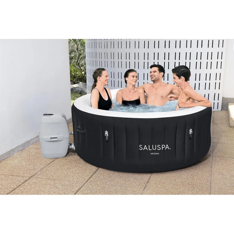 SaluSpa 2 to 4 Person Inflatable Hot Tub Spa