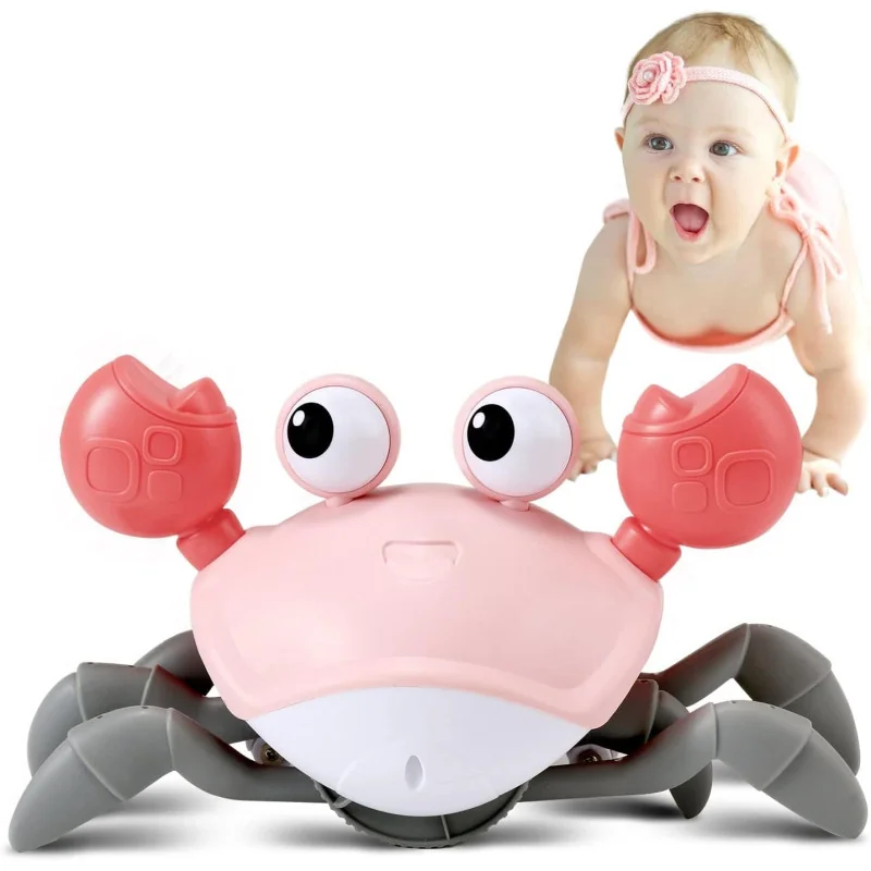 Crawling Crab: Tummy Time Toy