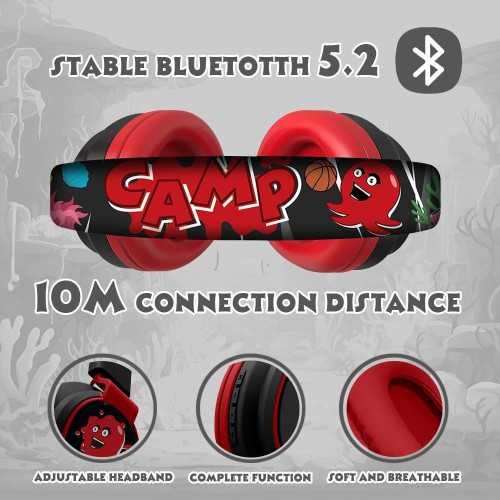 Bluetooth 5.3 Kids Wireless 60H Play Time Headphones | TekChoice Electronics