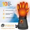Lightweight Rechargeable Electric Heated Gloves - Long-lasting Warmth for Outdoor Activities