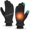 Heated Electric Winter Gloves: Waterproof, Windproof, Unisex - Perfect for Cold Weather Activities, Touchscreen Compatible