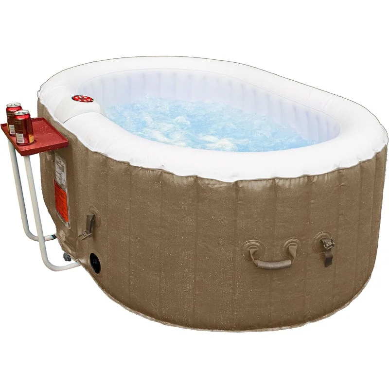 Inflatable Hot Tub Spa - Powerful Jetted Bubble System, Suitable for 2 - 6 People